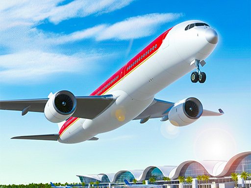 Jogo de simulador de avião