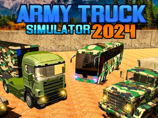 Simulador de caminhão do exército 2024