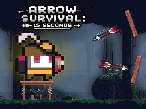 Sobrevivência com flecha: 15 segundos