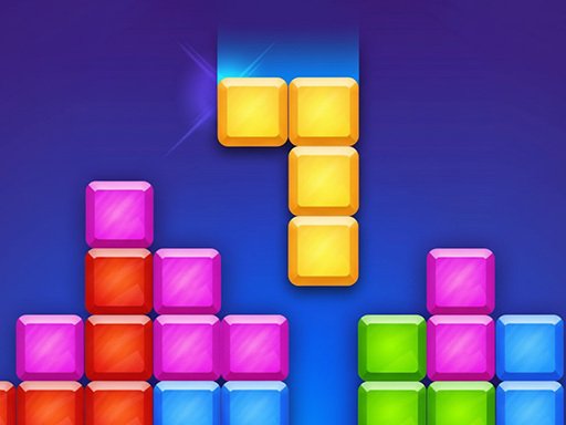 Jogo de quebra-cabeça mágico de blocos