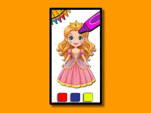 Livro de colorir princesa BTS