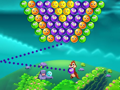 Jogo de bolha de estimação
