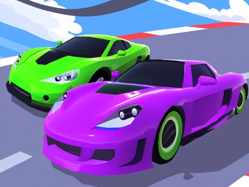 Corrida de acrobacias de carro 3D