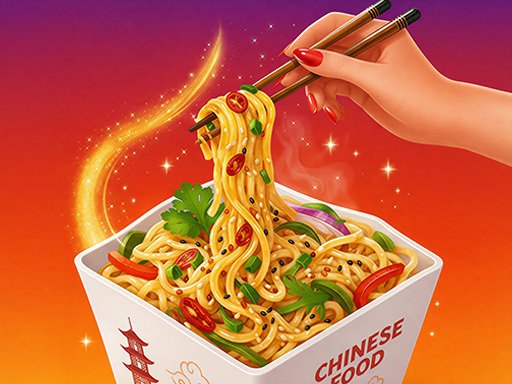 Jogo de culinária chinesa e asiática