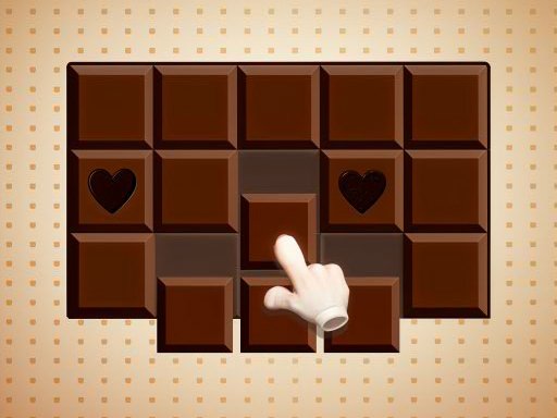 Blocos de chocolate