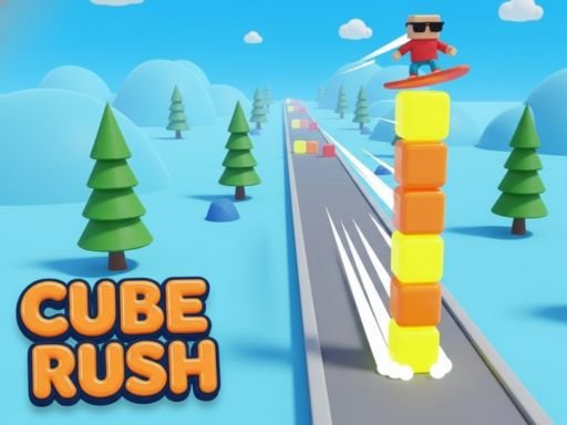 Cube Rush 3D: Sobreviva à corrida