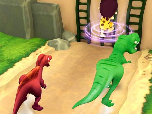 Corrida de mudança de dinossauro