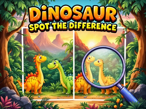 Dinossauro Descubra a diferença