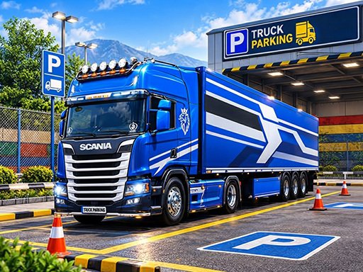 Jogo de estacionamento de caminhões Euro