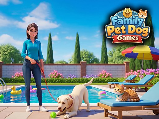 Jogos de cães de estimação em família