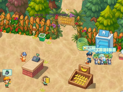 Jogo inativo do Jungle Mart