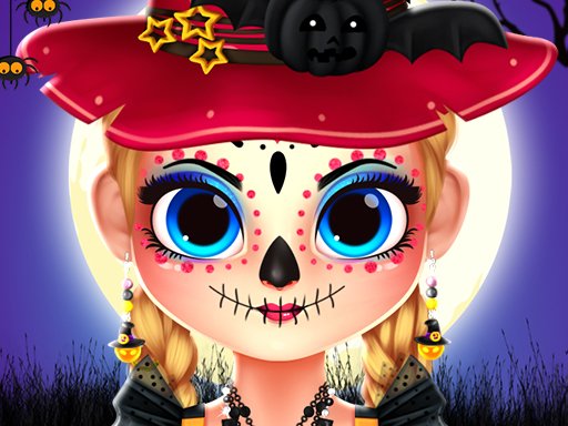 Preparação para o Halloween da Pequena Lily