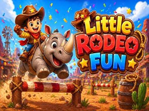 Pequeno rodeio divertido