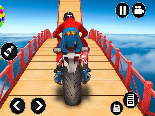 Jogo de acrobacias de bicicleta Mega Rampas
