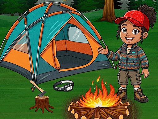 Mini aventura de acampamento