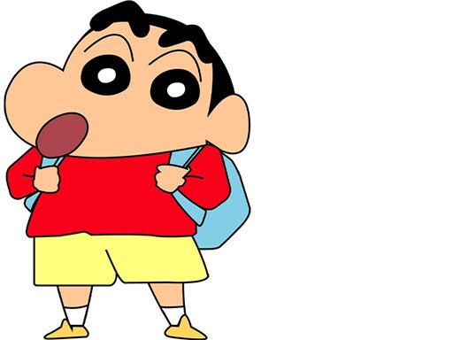 Sr. Shinchan Crayon Resolvendo