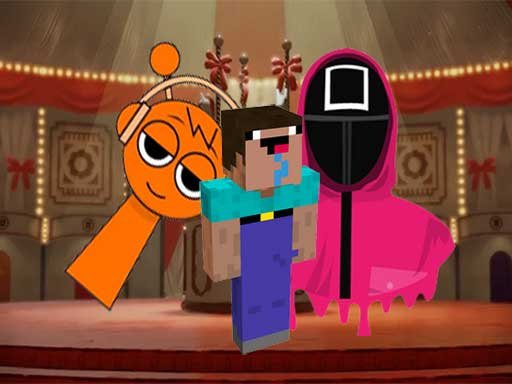 Nextbots no Minecraft Squid Game Sprunki