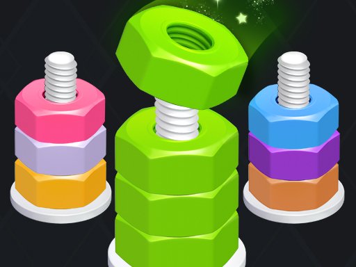 quebra-cabeça de nozes: classificação de cores