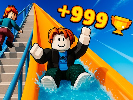 Obby: subir e deslizar