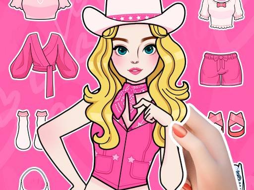 Vestir boneca de papel