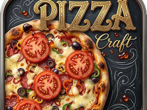 Jogo de artesanato de pizza