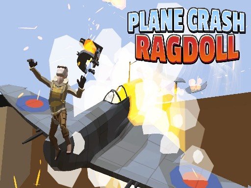 Simulador de acidente de avião Ragdoll