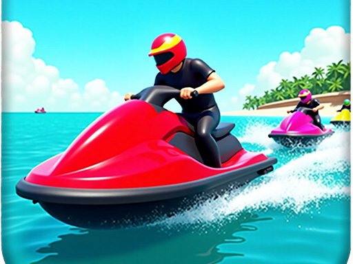 Jogo de corrida de barco a motor