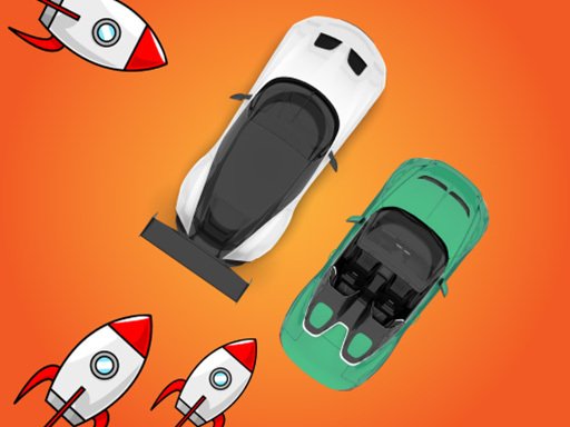 Jogo de perseguição de carro foguete