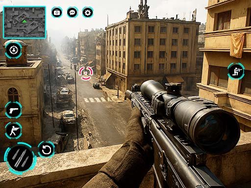 Jogos offline de tiro ao atirador