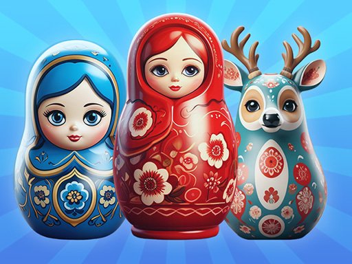 Classifique por prateleiras Matryoshka!