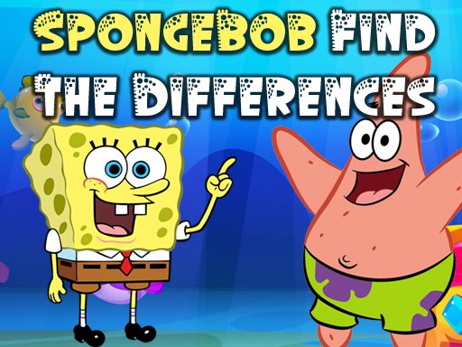 Bob Esponja Encontre as Diferenças