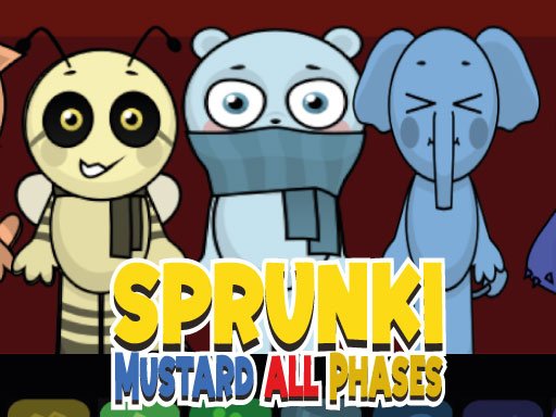 Mostarda Sprunki todas as fases