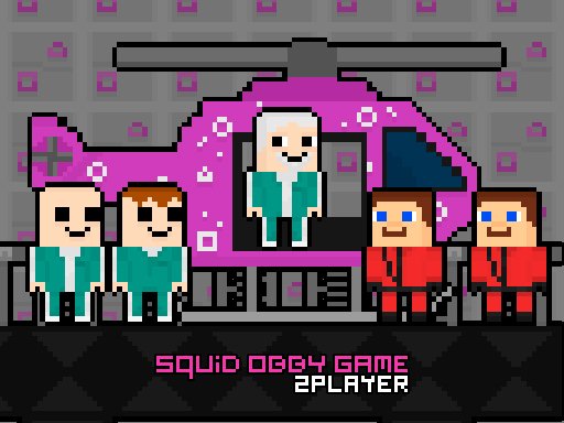 Jogo Squid Obby 2 jogadores