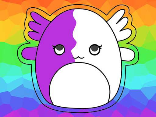 Livro para colorir de Squishmallow