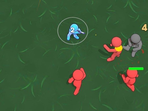 Sobrevivência de tiro Stickman