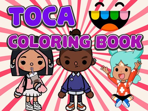 Livro para colorir Toca Life