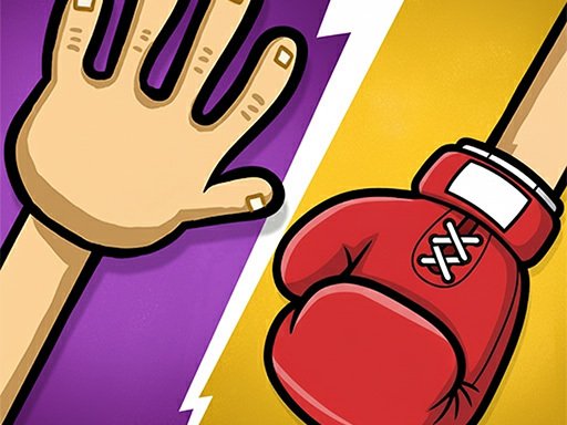 Jogo de mãos vermelhas para dois jogadores