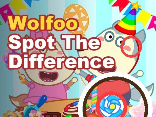 Wolfoo descubra a diferença