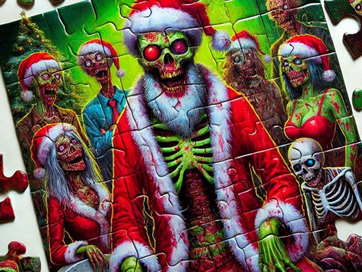 Zombie Christmas Jigsaw: Holiday Fun 4 fãs de terror